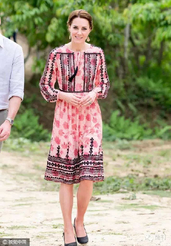 她貴比英女王，卻穿幾百塊的衣服美翻東南亞！